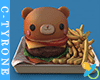 Cute Bear Burger