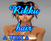 Rikku hair fire brown