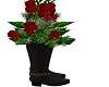 Western Boot Roses 2