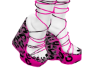 Pink Leopard Heels