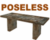 RUSTY POSELESS TABLE