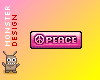 (BS) PEACE in pink
