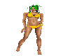 yellow fur kini