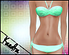 K| Stripe Mint Bikini