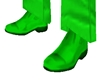 elegance green shoes
