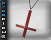 Inverted Cross Red