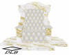 Throne, White and Gold