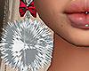 ! Pom-Pom Ear. RED - DRV