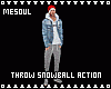 Throw Snowball Action