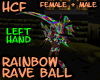 HCF Rainbow Rave Ball L