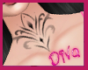 Neck Delicated Tattoo