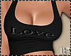 Black Love Sexy Top