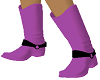 cowboy boots f purple