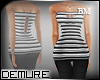 {D} WnB Stripe Top ~BM