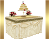 Wedding Cake & Table Gld