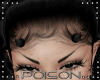 |P| Small Horns Black
