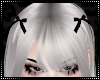 Black Hair Bows