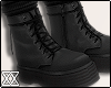 ☾ Combat boots+socks