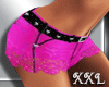 Pink Lace Shorts XXL