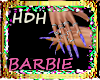 [HDH]BARBIE NAILS PURPLE