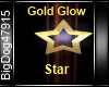 [BD] Gold Glow Star