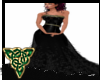Black Feather Gown V2