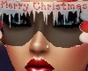 MERRY CHRISTMAS GLASSES