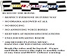 -T-  Nascar Rules Sign