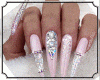 Nails Pink Diamonds ✨