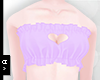 Ⓐ Purple Ruffle Top