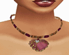 IG-HeartPurpure Necklace