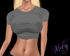 MC |  CropTop Grey