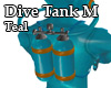 Dive Tank M Teal