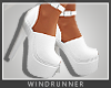 WR! Elegant Pumps White