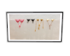 large bikini art framed