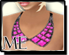 M* Aztec Collar Pink