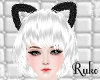 [rk2]Cat Ears Fur Black
