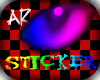AR Colorful Vamp Sticker