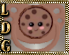 G/Brown Cookie Pacifier