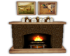 !A! Rustic Fireplace
