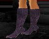 [LM]plum buckle boots
