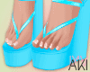 Aki Platform Sandals BL
