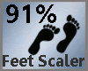 Feet Scaler 91% M A
