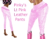 Pinky'sLtPnkLeatherPants