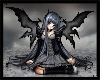 Anime Gothic Bat Girl