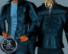 (MSis)Blue LeatherJacket