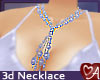 Lilac Quartz Necklace 3D