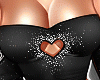  Heart Black  Set Heart 