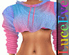 Bubblegum Crop Hoodie