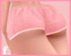 f. cozy shorts pink